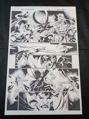 Eaton / Poggi - 1 Original page - What if? Moon Knight