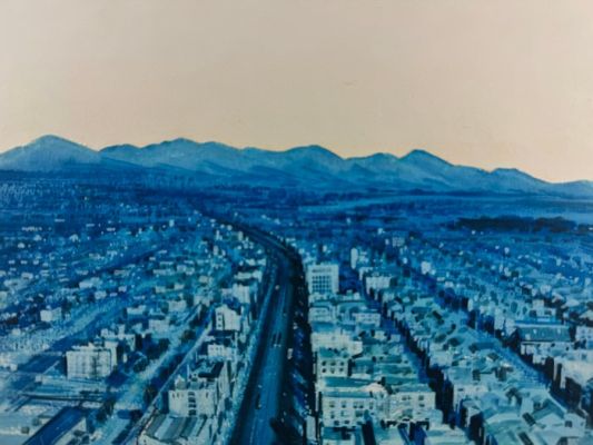 Wood, Gerry - 1 Original colour drawing - Look and Learn - City View | Catawiki