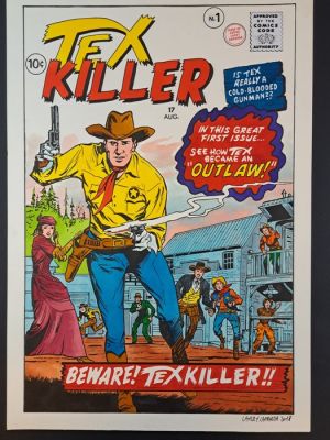 Camarda, Larry - 1 Original colour page - Tex - Beware! Tex Killer!! | Catawiki