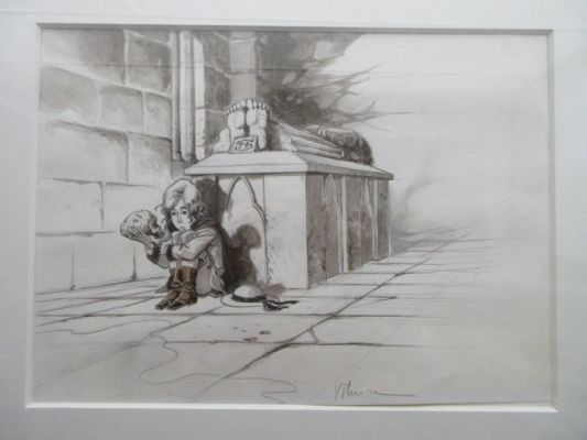 Yslaire , Bernard - 1 Original cover - Samber - Maudit soit le fruit de ses entrailles... - 2003 | Catawiki