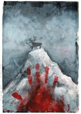 Continue Shopping | THE RUSH #2 MARTIN SIMMONDS ORIGINAL COVER ART | Scott’s Collectables