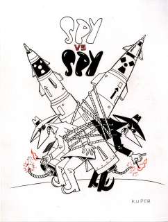 Peter Kuper | Spy vs Spy Final: "Rockets" | Peter Kuper