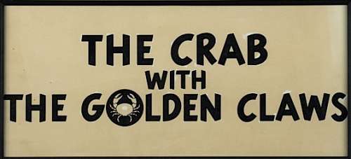 Herge | LE CRABE AUX PINCES D’OR | Artcurial