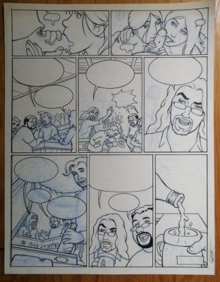 Gambedotti, Atilio - 1 Original page - Kiss Comics - Los colegas - 2001 | Catawiki