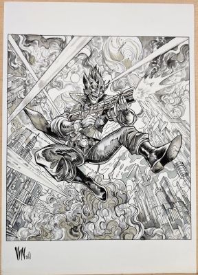 Continue Shopping | KRAGLIN MARVEL SNAP (VINCENZO RICCARDI ORIGINAL ART) | Scott’s Collectables