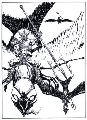 Nikodem Cabała | Ludzie ze wsi muszą umrzeć (komplet dwóch ilustracji) | Galeria Komiksu