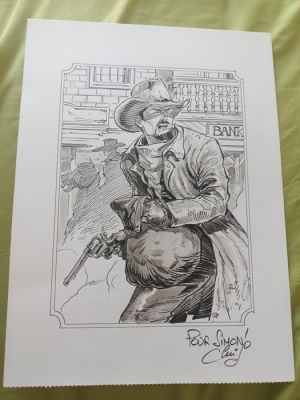 Regnault, Chris - 1 Original drawing - Little Big Horn - 2022