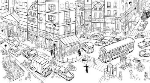 Dupuy (Philippe) & Berbérian (Charles) | LA RUE 1975 | Artcurial