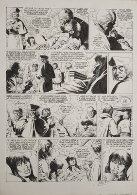 Mitton, Jean-Yves - 1 Original page - Quetzalcoatl T2 - La montagne de sang - 1997 | Catawiki