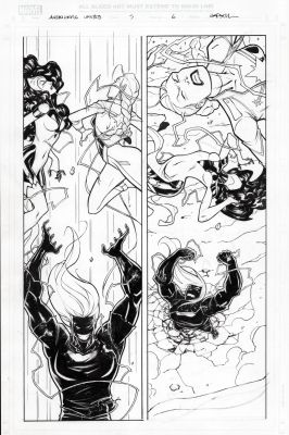 Avengers United, Issue 5, Page 6- Eric Gapstur | Comix Art Studio