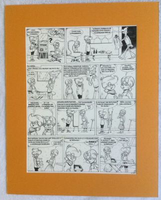 Devos, Jacques - 1 Original page - Génial Olivier - Strijk ’t ijzer als het heet is.../ Fer et défaire... - 1981 | Catawiki