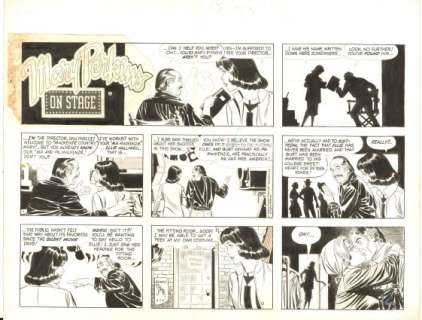 Starr, Leonard - MARY PERKINS, ON STAGE Sunday Strip