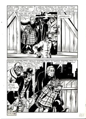 Piffarerio, Paolo - 2 Original page - Alan Ford #117 - "Superciuk vive ancora" - 1979 | Catawiki