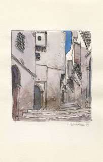  - Jacques FERRANDEZ (né en 1955) Carnets d‘Orient Le…