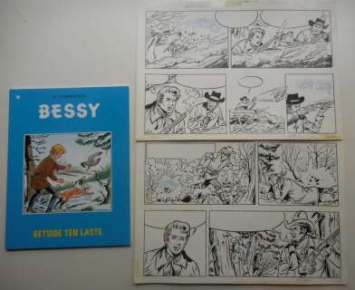 Bessy 37 | Album met originele pagina (p.23)  - Getuige ten laste  - sc  - 1e druk heruitgave  - (2012) | Catawiki