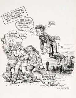 Crumb Robert (Né En 1943)  1967 : R. Crumb Leaves Cleveland, Joins the Hippy Migration To San Francisco... |  | Artcurial
