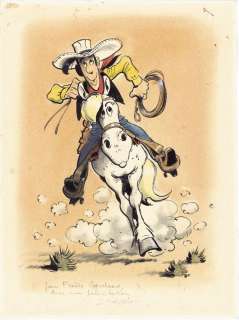 Morris Maurice de Bévère Dit (1923-2001) | LUCKY LUKE ET JOLLY JUMPER | Artcurial