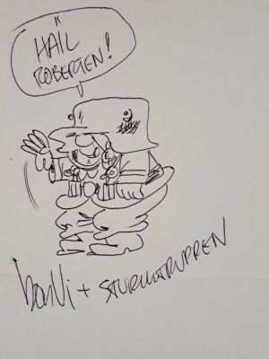 Bonvi - 1 Original drawing - Sturmtruppen | Catawiki