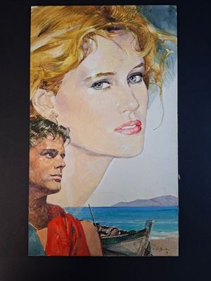 Alessandro Biffignandi - 1 Original colour drawing - Grand Hotel - Un tempo per odiare ,un tempo per amare - 1980 | Catawiki