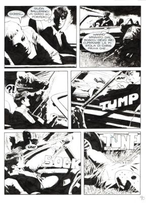 Roi, Corrado - 1 Original page - Dylan Dog #259 - "Da una lontana galassia" - 2008 | Catawiki