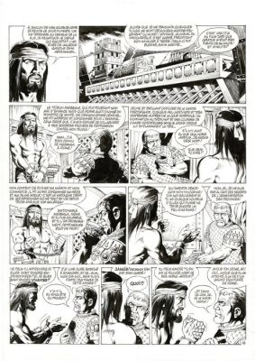 Mitton, Jean-Yves - 1 Original page - Ben Hur T2 - Quintus Arrius - 2009 | Catawiki