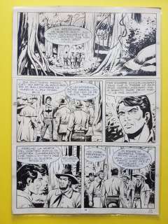 Gamba, Francesco | original plate 19 for Zagor  - 3x linked strips | Catawiki