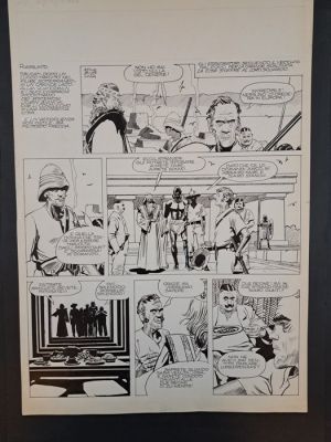 Micheluzzi, Attilio - 1 Original page - Allan Quatermain e la Città Nascosta | Catawiki