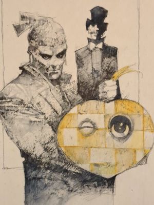 Roi, Corrado - 1 Original colour drawing - Ut: L‘Inizio