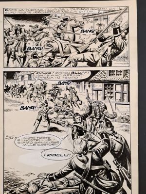 EsseGesse - 1 Original page - Il Comandante Mark: Il Messaggio Segreto | Catawiki