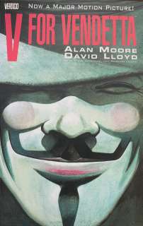 David Lloyd | David Lloyd, V for Vendetta (Livre dédicacé / Autographed book), 1982 | BYDealers