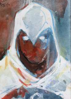 Moon Knight Sketch card 2 by Rod Reis | Essential Sequential