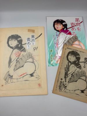 Yoshihisa Yasei - 18 Original page - Japanese Original Comic Art - Original Hand-Drawn Adult Gekiga Manuscript "Tormenting the Flesh" (Kaniku o Semeru) - 1984 | Catawiki