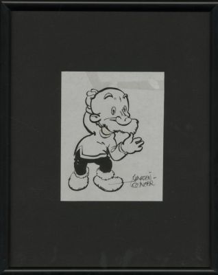 Toonder, Marten - 1 Original preliminary drawing - Tom Poes & Heer Bommel - Kwetal - (jaren 1970) | Catawiki