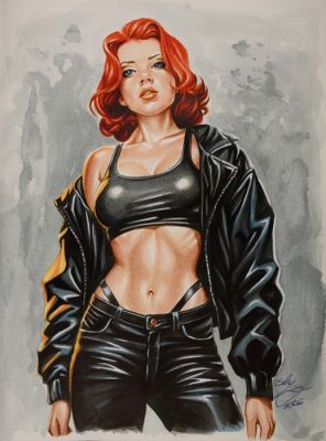 Sly - Peinture à l’aquarelle - Cosplay Art - Classified Weapon - 2026 | Catawiki