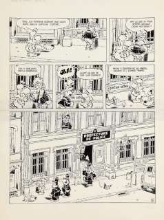Counhaye | Bobul et Schnouf, planche-gag n°16 à l’encre de… | Millon