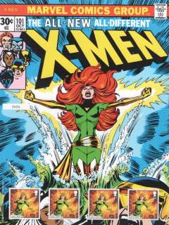 Mike McKone | Royal Mail: X-Men Jean Grey Fan Sheet (LIMITED) 0404/5000 | Mike McKone