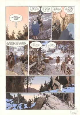 Christian Rossi | Planche originale n° 62 - Comanche Trail | Daniel Maghen