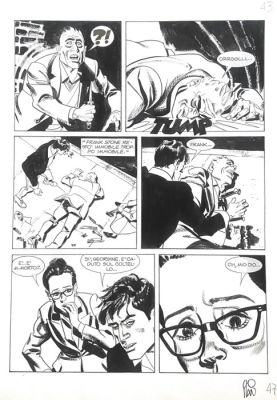 Stano, Angelo - 1 Original page - Dylan Dog - n. 217 | Catawiki