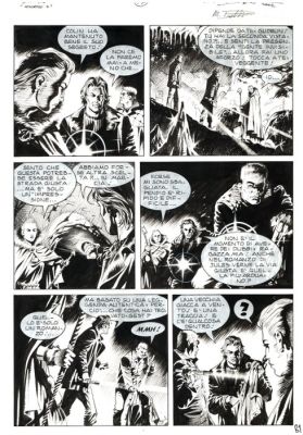 Dotti, Maurizio - 1 Original page - Dampyr #34 - "La caverna dei Troll" - 2003 | Catawiki