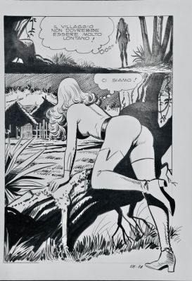Balzano, Birago - 1 Original page - Zora - Zora Tavola originale - 1976 | Catawiki