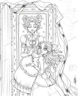 Nora MORETTI - Dessin Original Princesse Sara Tome 1 Planche 12 Case 8