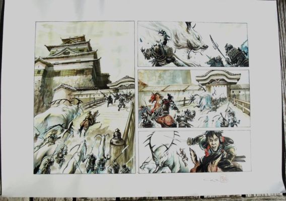 Lupattelli Caruta - 1 Original drawing - Yamibushi - 2015 | Catawiki
