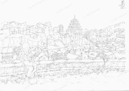 Juliette Fournier Et Jean-Gaël Deschard | Dessin Original Case 1 planche 5 tome 1 Les Semi Déus | La BD s’expose