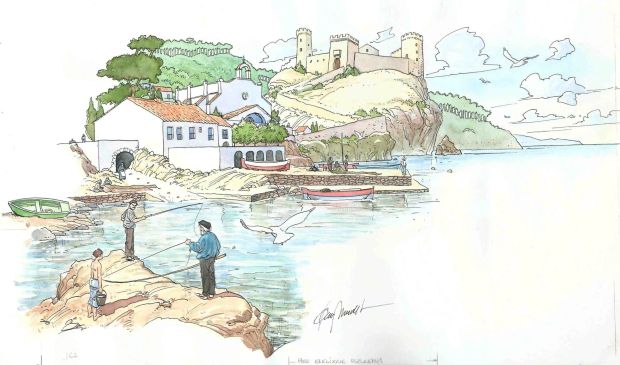 Joan Mundet | Original art – Mediterráneo – Mundet | Origin Of Comics