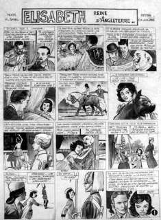 Juillard. Claude-Henri. - Â« Élisabeth Reine d‘Angleterre Â». Bel ensemble