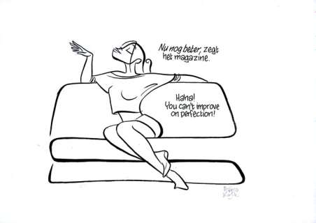 Kolk, Hanco | Original art  - S1NGLE  - ’You can’t improve on perfection!’ | Catawiki