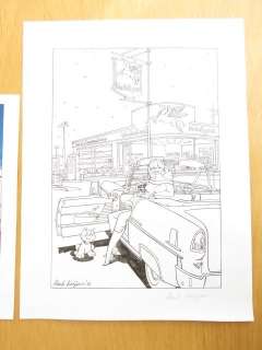 Kuijpers, Henk | Origineel + prent  - Chevrolet Bel Air  - (2012) | Catawiki