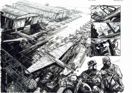 Keith BURNS - Johnny Red Issue 5 Page 12 et 13