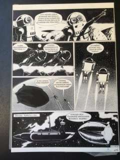 Étoile verte - Planche originale Chronique d’extraterrestres  - . | Catawiki