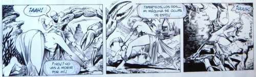 Romero, Enrique Badã­a | Original strip (No. 401)  - Axa  - The Desired  - (1979) | Catawiki